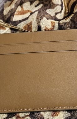 Tory Burch Tan Card Holder